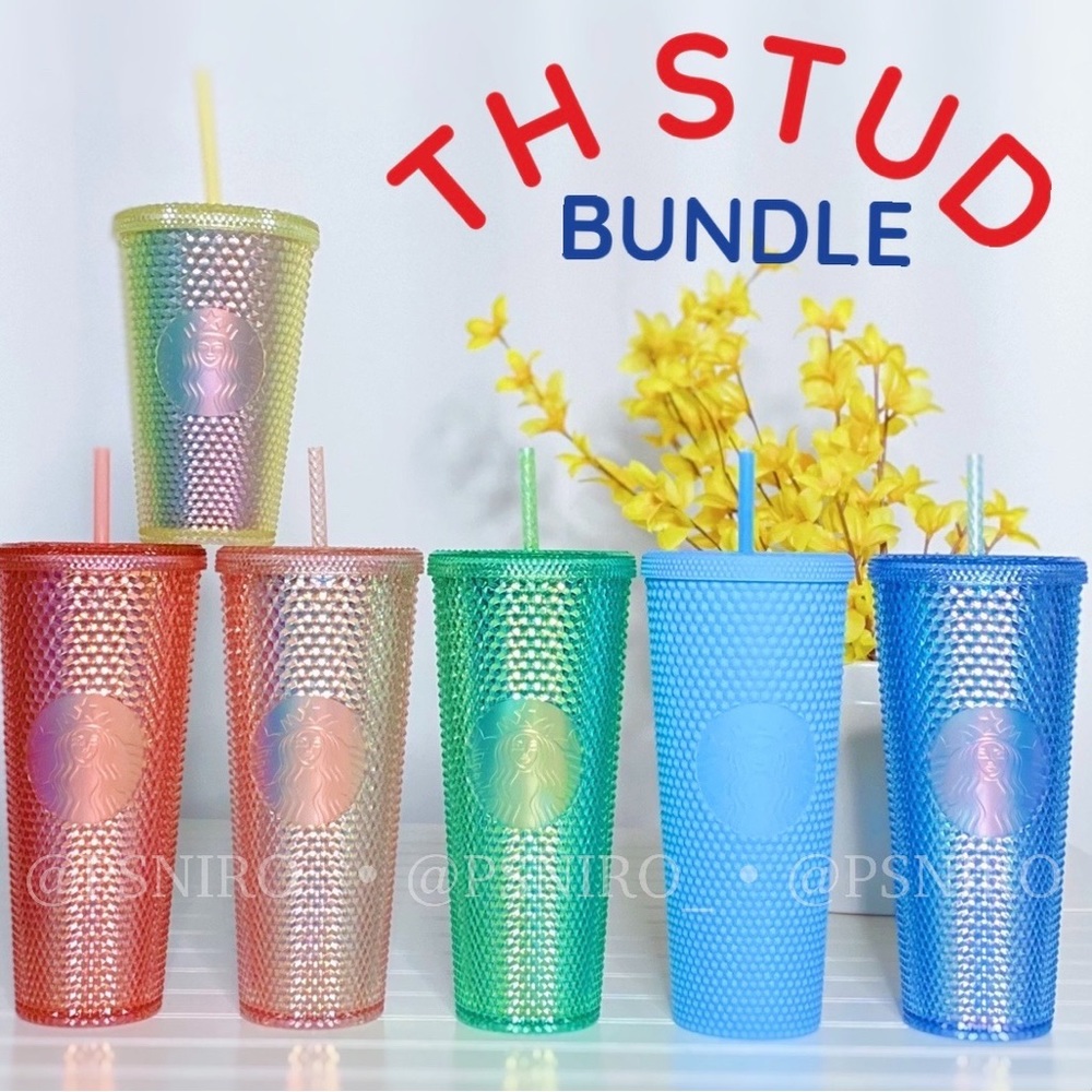 Starbucks Thailand Studded Tumblers Bundle